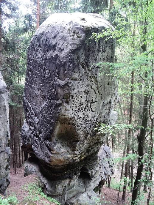 Skalní věž Přemysl Pitter, Foto V. Kolínský