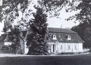 Castle Lojovice in 1945